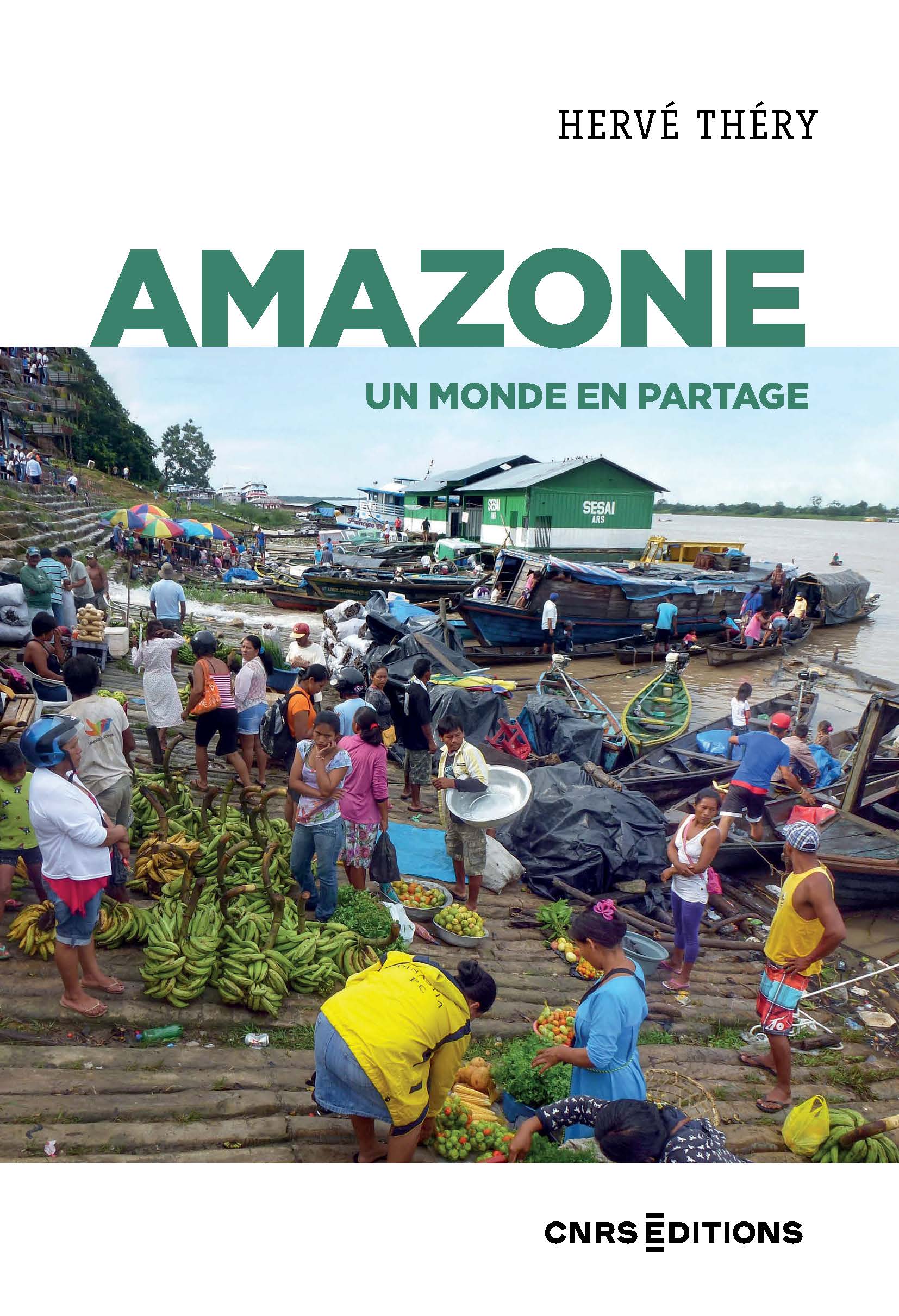 Capa do livro Amazone. Un monde en partage, de Hervé Théry.