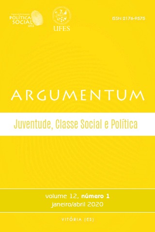 					Visualizar v. 12 n. 1 (2020): Juventude, Classe Social e Política
				